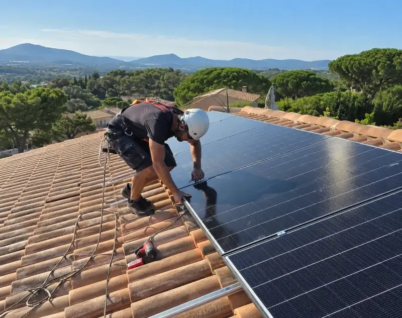 Installateur panneaux solaires Rodilhan — pose photovoltaïque sur toiture