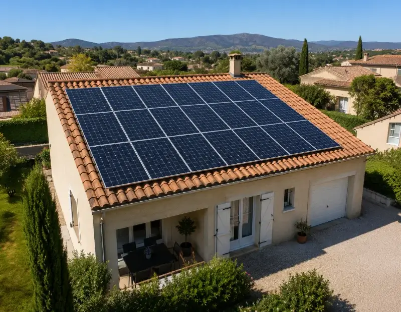Prime à l'autoconsommation panneaux solaires Rodilhan — aide financière de l'État